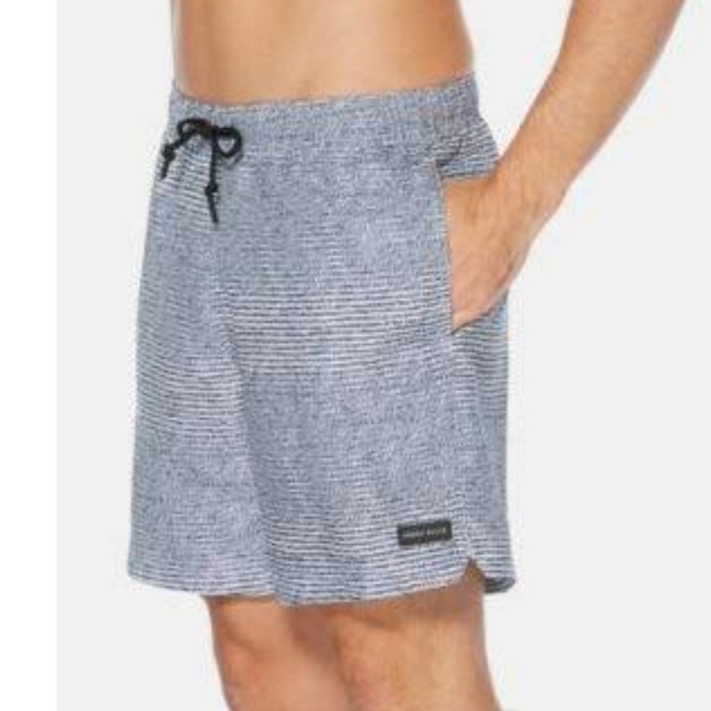 Perry Ellis Men Printed Water Resistant Swim Short